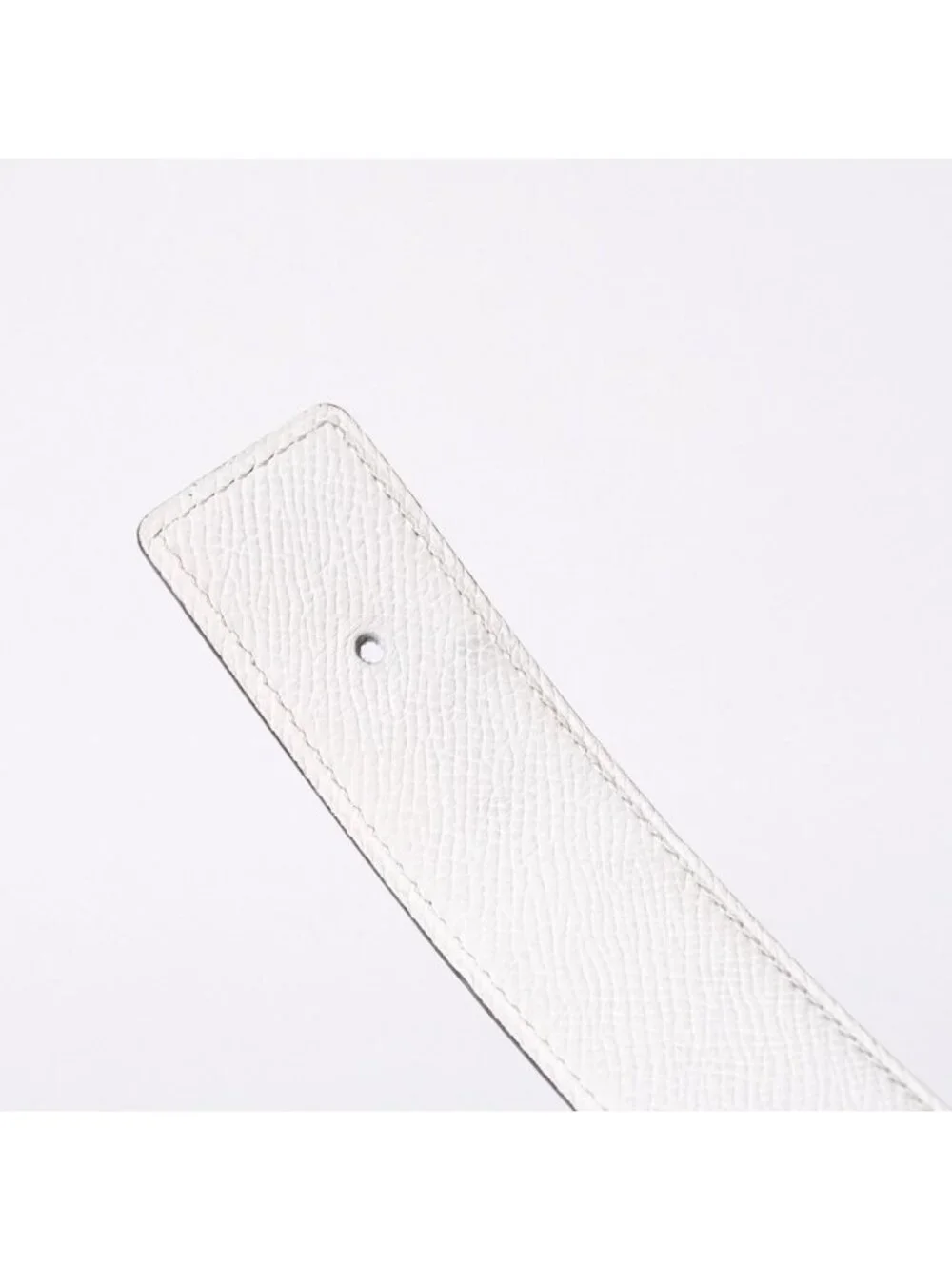 Hermes Belt Buckle H Logo Diamond Reversible Blue White Silver